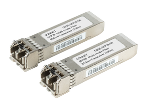 Sonnet Twin25G 25 Gigabit Ethernet Thunderbolt Adapter with Two SFP28 Transceivers