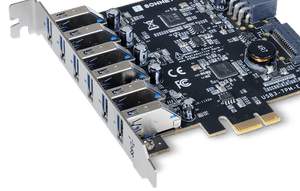 Sonnet Allegro 7-Port USB 3.2 Gen 1 Type A PCIe Card