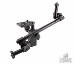 Load image into Gallery viewer, Upgrade Innovations Spigot Mount to Dual 15mm Ball-Loc Pivot Clamp
