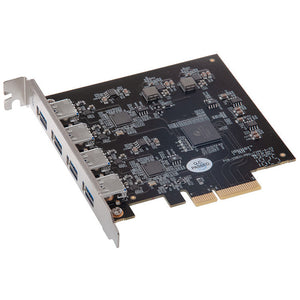 SONNET Allegro Pro USB 3.1 Gen 2 PCIe Card (4 10Gb charging ports)