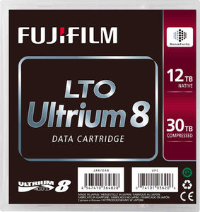 SymplyLTO Media LTO-8 Ultrium Data Cartridge Tape 12TB Native/ 30TB Compressed