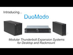 Load and play video in Gallery viewer, Sonnet DuoModo Enclosures Single-Module Desktop Enclosure
