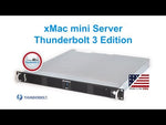 Load and play video in Gallery viewer, Sonnet xMac mini Server Thunderbolt 3 Edition
